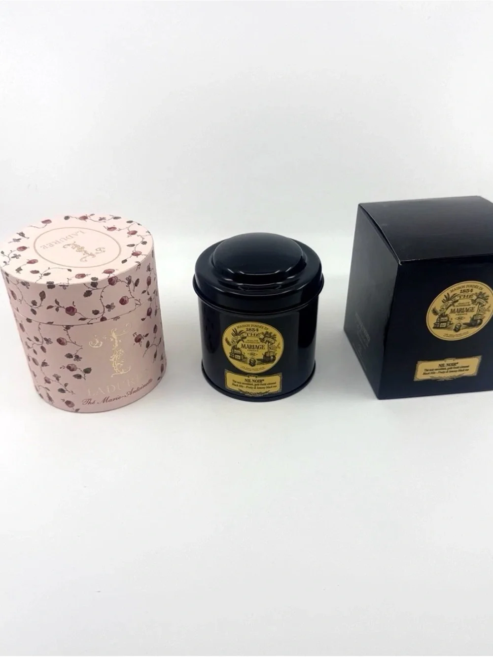 Lot Six Tea Tins Empty Decorative Great For Crafts Or Storage - Fortnum -